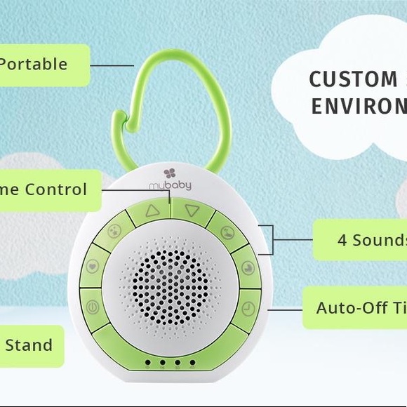 MyBaby SoundSpa On-The-Go-Portable White Noise Machine - Picture 2 of 7